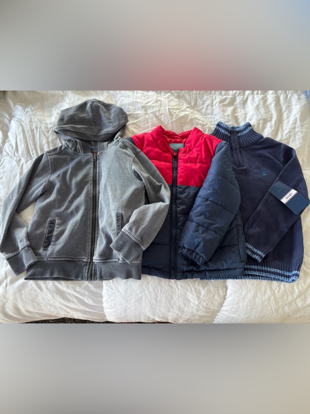 Boys XS 4/5 jacket coat bundle winter